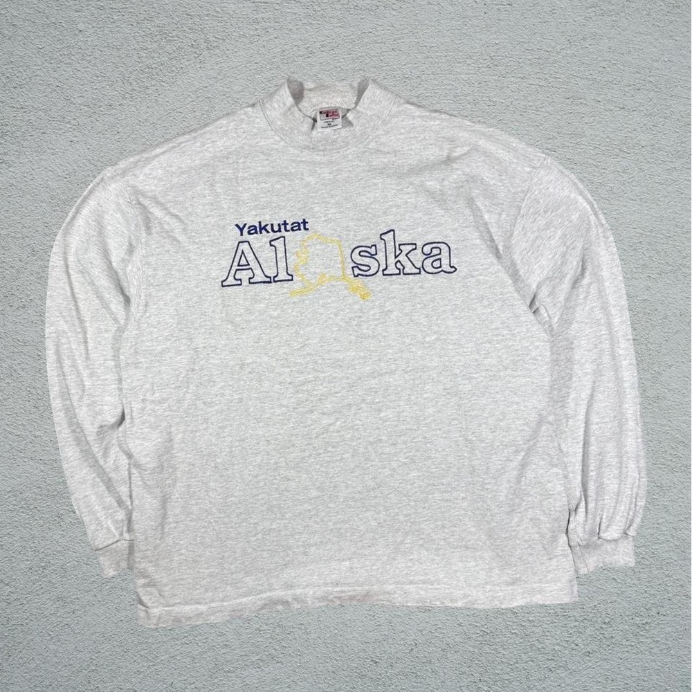 90s Yakutat Alaska Made USA XL Long Sleeve Shirt